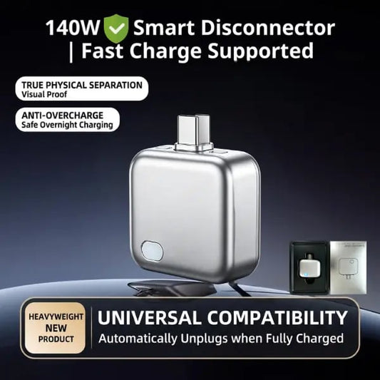 🔥 Limited Time Offer🔥140W Auto-Eject Battery Guard – Charge Fast, Disconnect Smarter