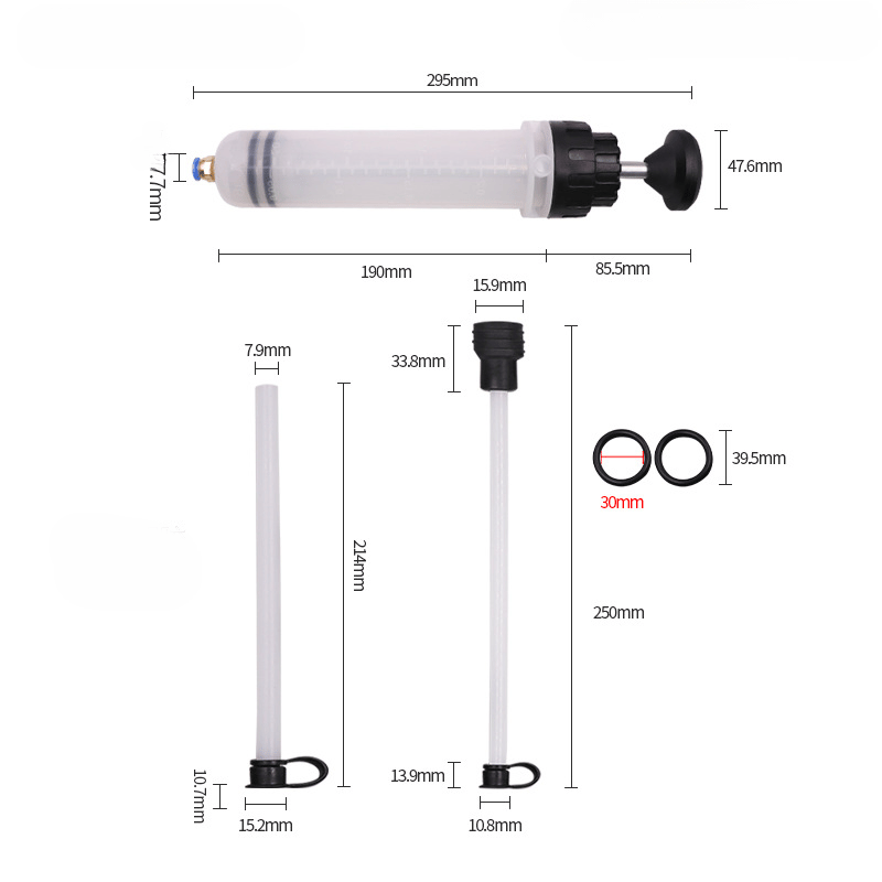 🛠️Professional Syringe Pump – Brake Fluid Extractor & Filler for Automotive