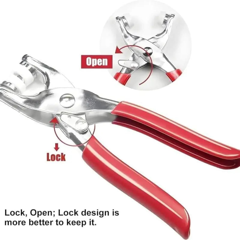 🧵✨ No-Sew Snap Button Kit with Hand Press Pliers 🌈🔧 — Product image 11