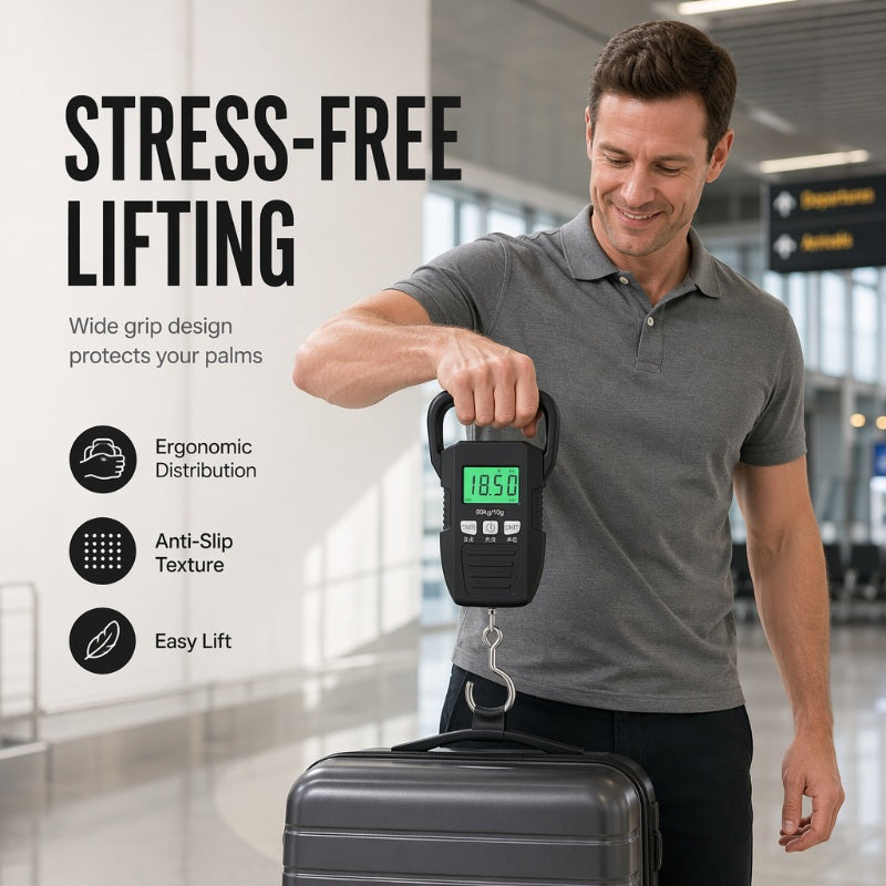 ⏰Digital Handheld Luggage Scale