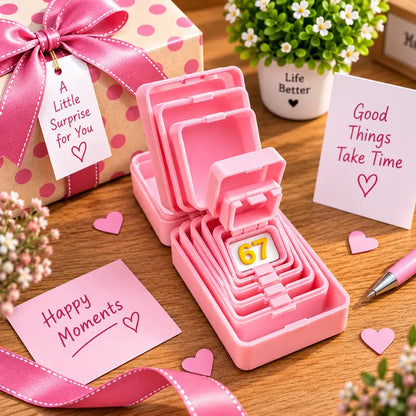 🎁😱 Surprise Nesting Gift Box – Reusable Multi-Layer Prank Gift Box