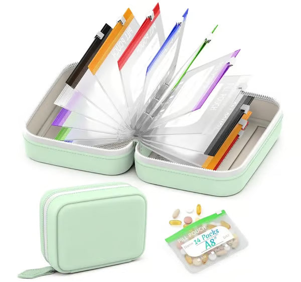 A8 Waterproof Pill Pouch Set