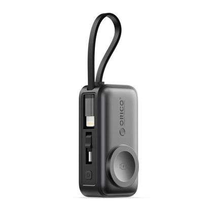 🔋4-in-1 Folding Chargeable Portable Power Bank with Integrated Cable