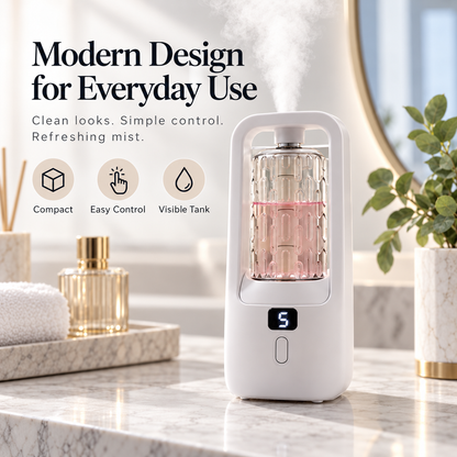 ✨ Automatic Aroma Mist Diffuser – One-Touch Compact Scent Diffuser for Everyday Spaces