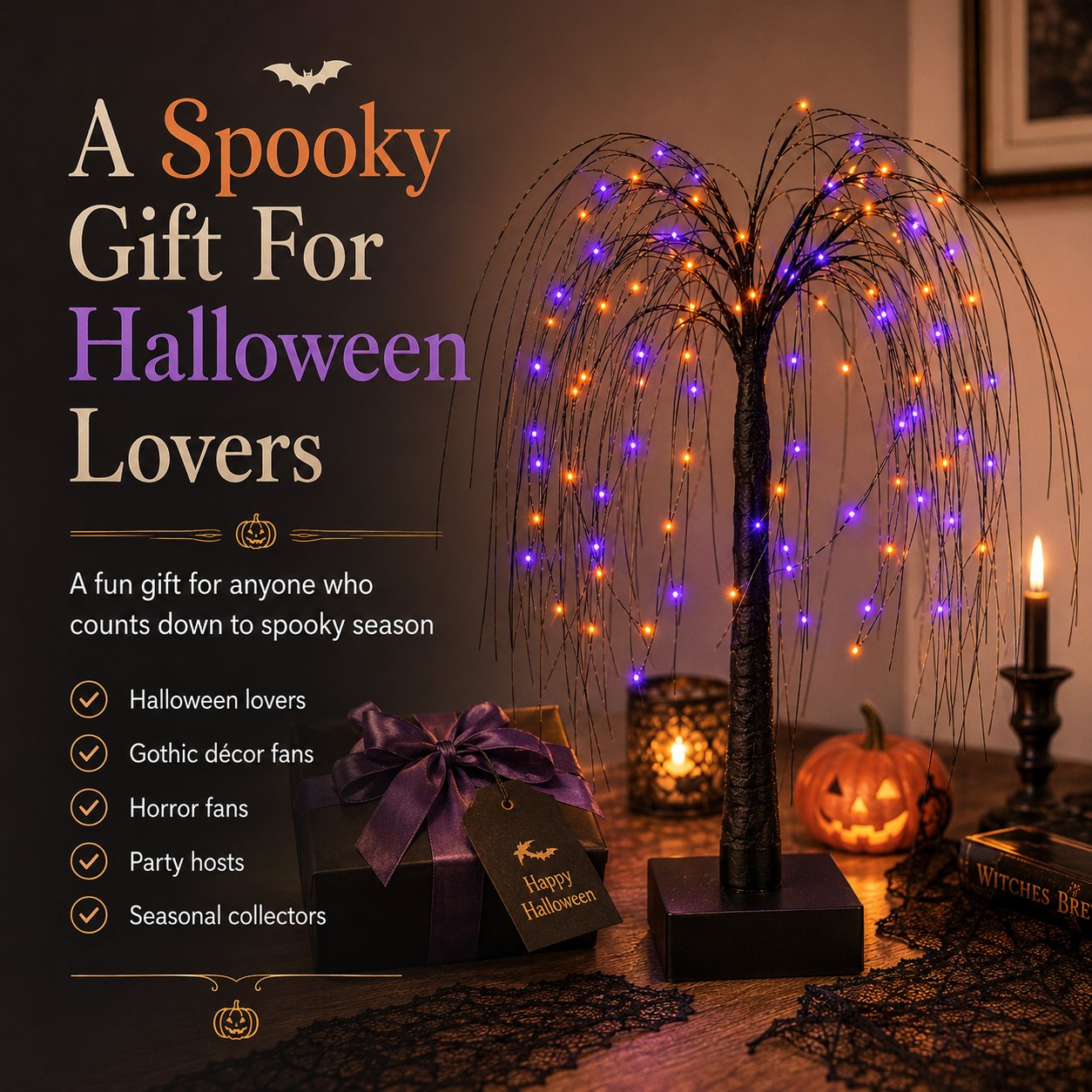 🎃Spooky Halloween Tree Light