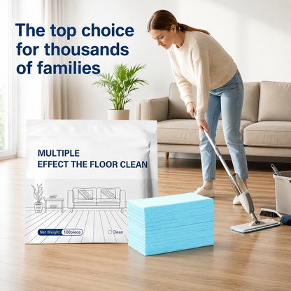 🔥 100-Piece Multi-Surface Floor Cleaning Tablets – Deep Clean for Hardwood, Laminate, Tile & RV Walls✨