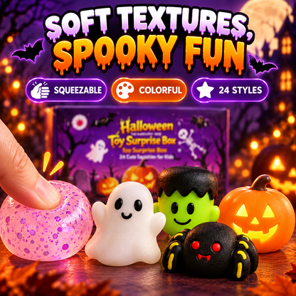 🔥24-Piece Halloween Squishy Surprise Box