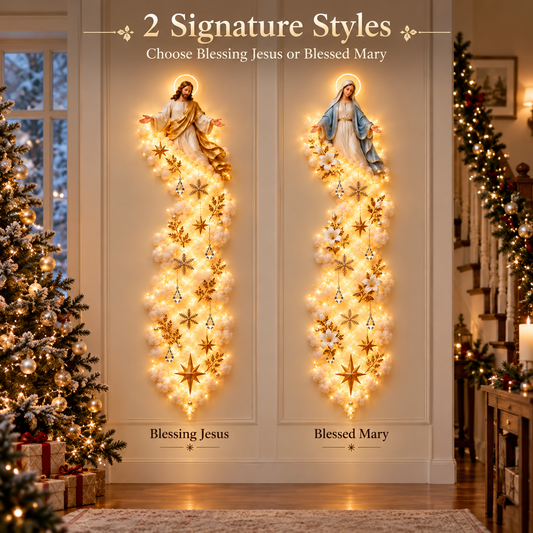 ✨ Christmas Blessing Cloud Trail Wall Light Collection