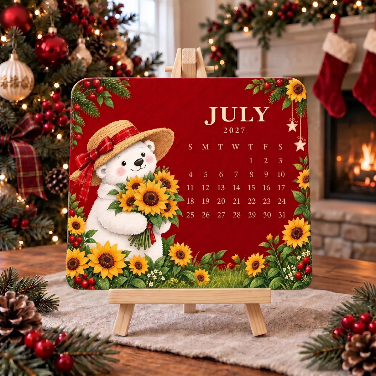 🌱 Christmas Special Edition – Eco-friendly, plantable “timeless” seed calendar 2027 🌸🌿
