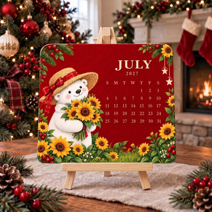 🌱 Christmas Special Edition – Eco-friendly, plantable “timeless” seed calendar 2027 🌸🌿
