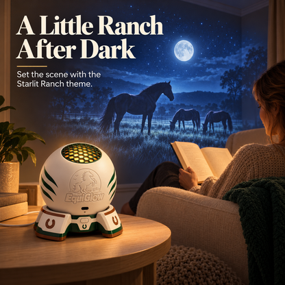 🐴360° Smart Horse Scene Projector | A Little Ranch in Your Room