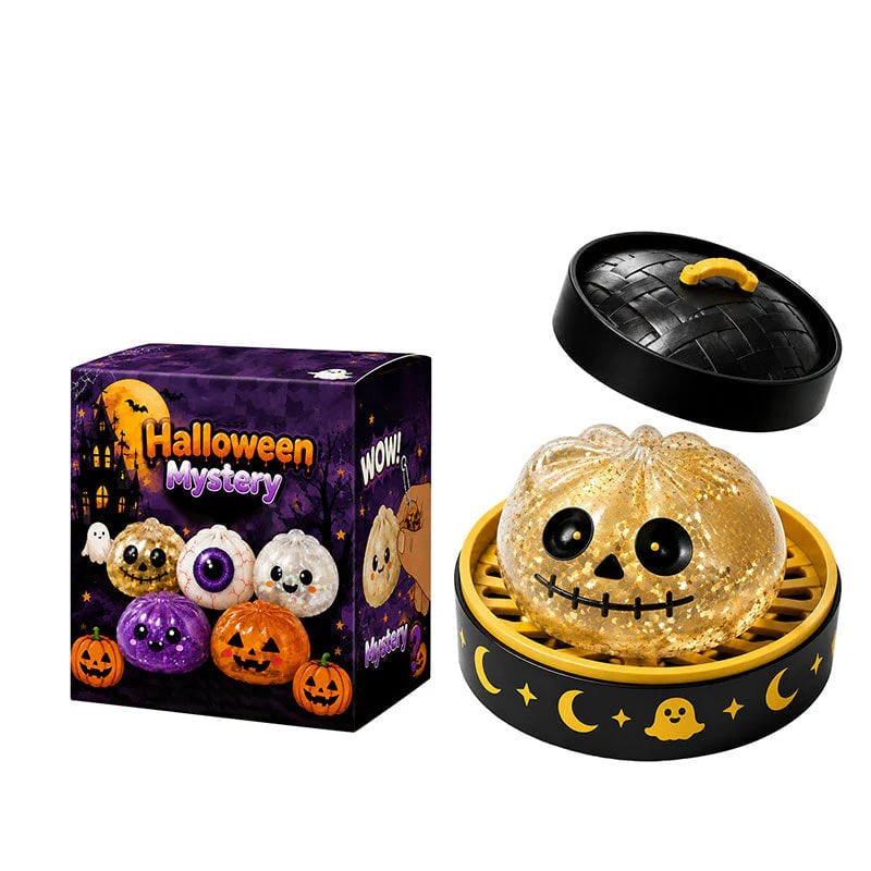 🎃 Halloween Dumpling Squeeze Squishy Toy