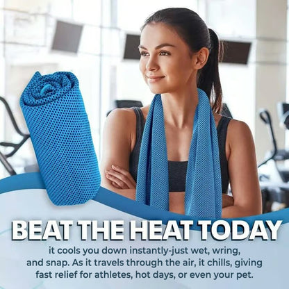 🎉🌞Cooling Bottle - Cold Sweat Towel You Can Use Anywhere, Anytime! Reusable Soft Absorbent Cooling Portable
