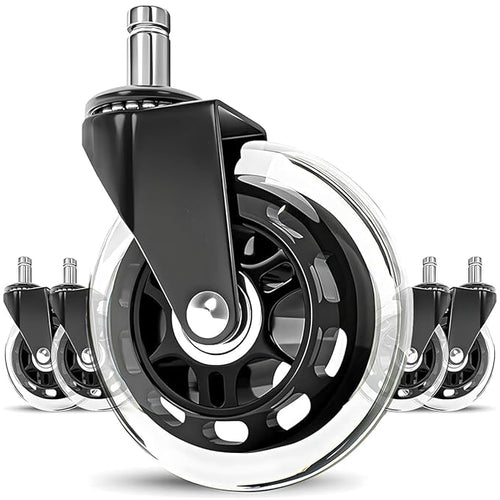 3 Inches Silent and Smooth Rolling Casters.