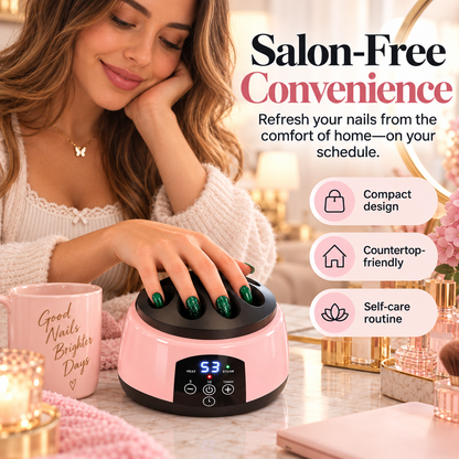💅Electric Gel Nail Polish Steam Remover – At-Home Manicure Removal Device