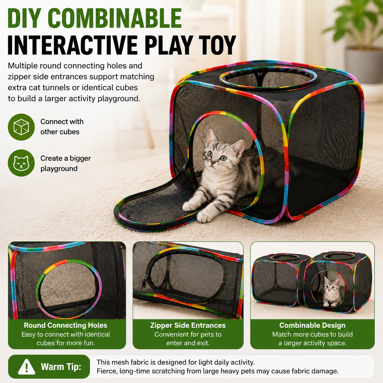 🐱The Cozy Foldable Hideaway Your Cat Will Love