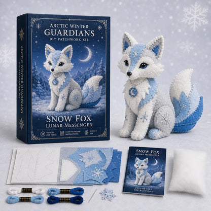 ❄️ Arctic Winter Guardians DIY Patchwork Kit