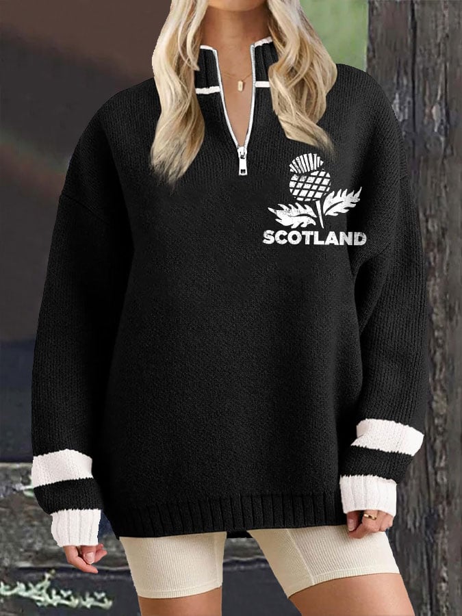 Women's Thistle Scottish Sweatshirt