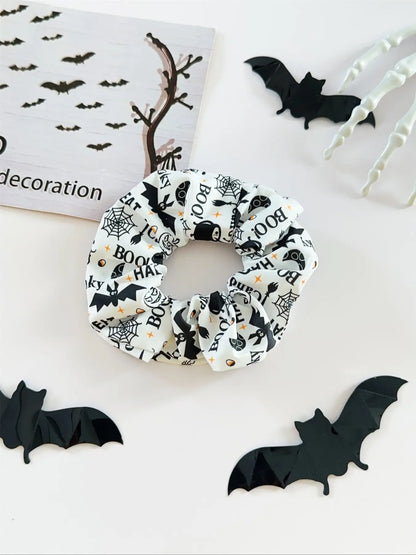 6-Piece Halloween Scrunchies Set – Spooky & Cute