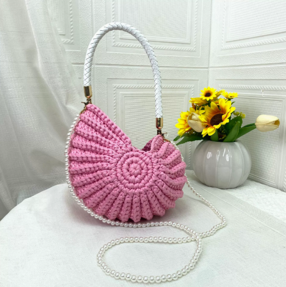 🔥Limited Release 49% OFF🔥Bohemia Crochet Handwoven Seashell Bag