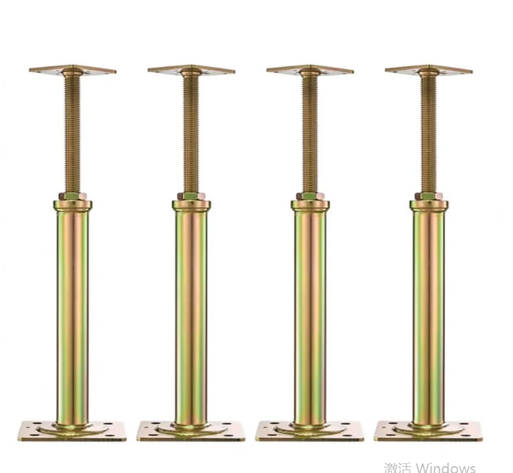🔩 Heavy-Duty Adjustable Support Jack Posts | Galvanized Steel Temporary Support for Basement Repair & House Renovation