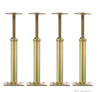 🔩 Heavy-Duty Adjustable Support Jack Posts | Galvanized Steel Temporary Support for Basement Repair & House Renovation