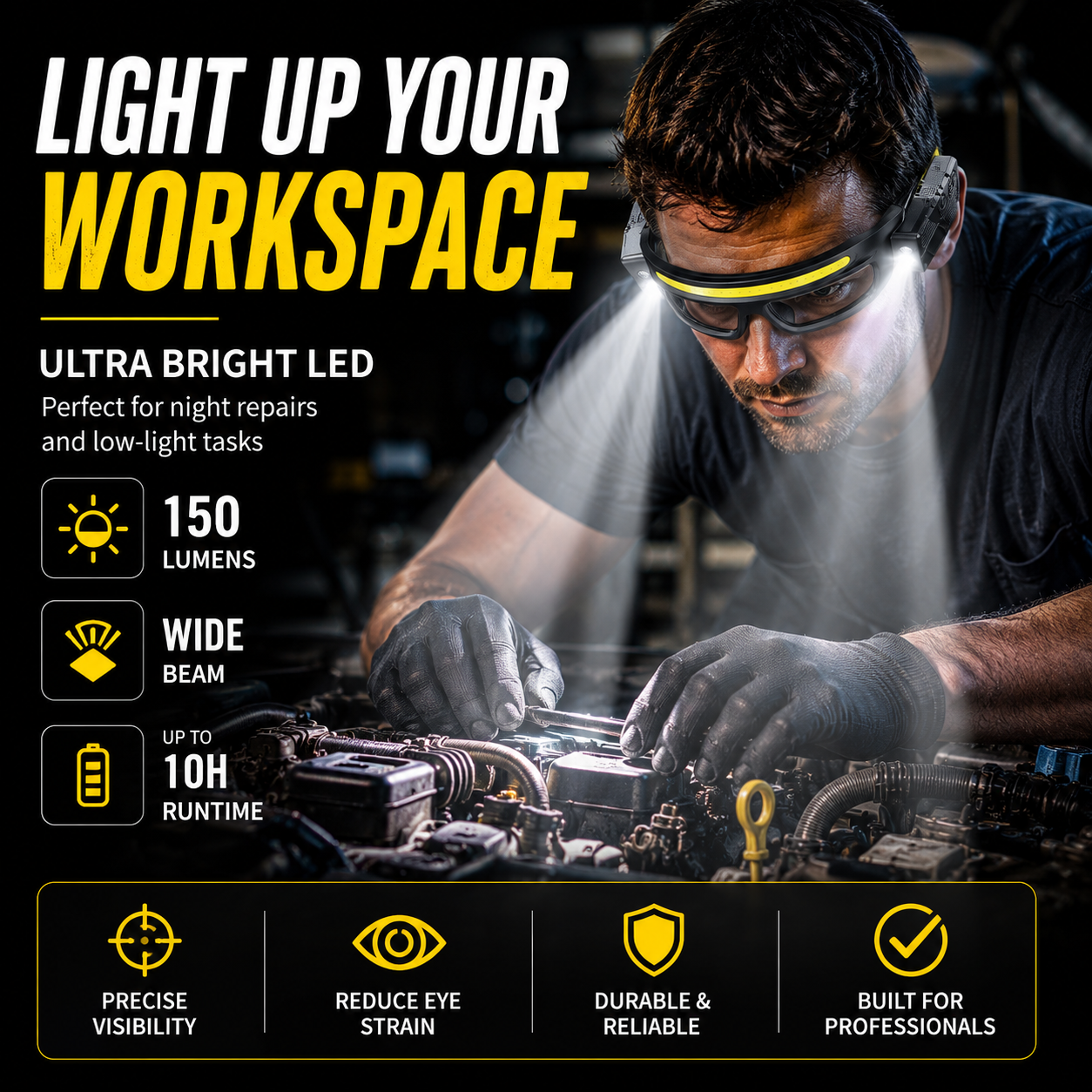 🔥Multifunctional Eyeglass Light🔥