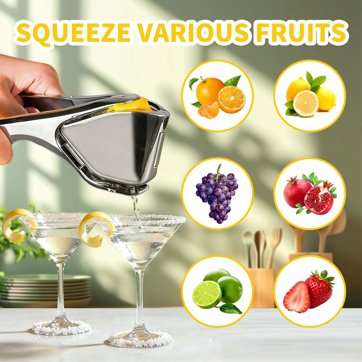 Zinc Alloy Citrus Squeezer