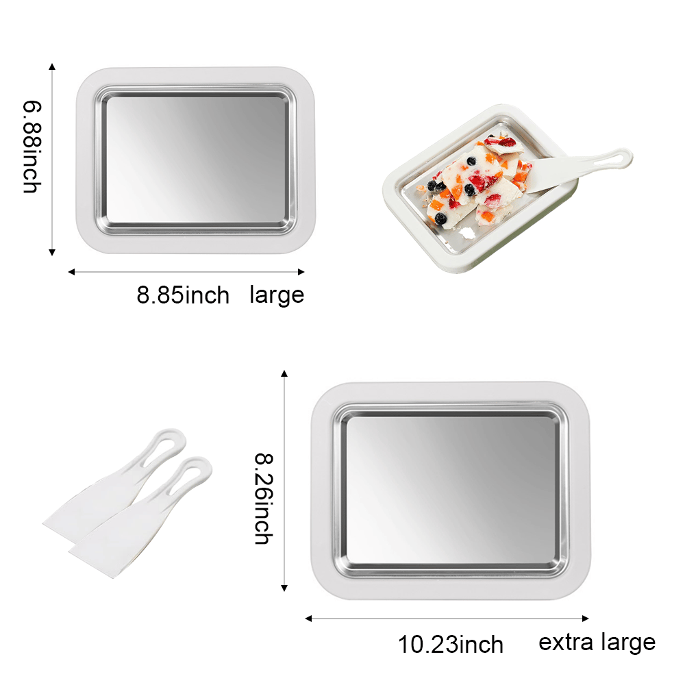 📦Buy 2 Get Free Shipping🎁DIY Rolled Ice Cream Maker – Turn Any Kitchen Into a Dessert Studio