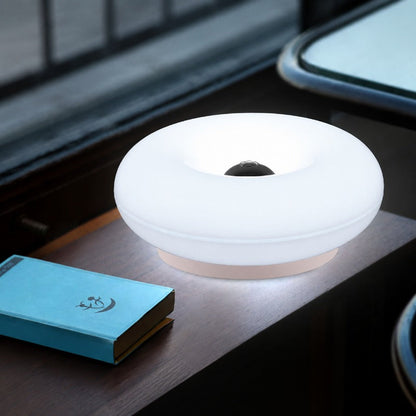 Touch-Activated Donut Lamp