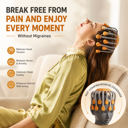 Head Massager for Migraine Relief