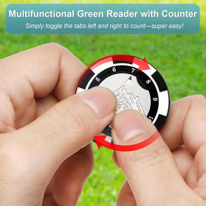 🔥Last Day 49% OFF⛳Golf Hat Clip Ball Marker with High Precision Green Reading Aid Golf Accessories for Men Women