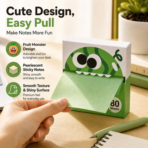 Cute Fruit Monster Notes