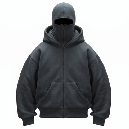 M-S Zipped Hoodie (unisex)