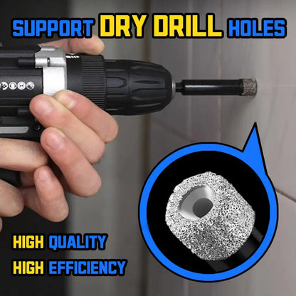 6-Piece Diamond Drill Bit Set for Tile & Stone