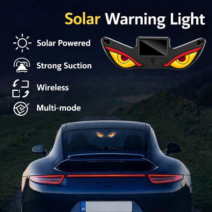 👁️Solar Demon Eye LED Car Window Light – Turn Your Ride Into a Beast