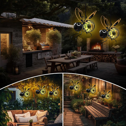 🐝Solar Bee Garden Lights – Hanging Waterproof Outdoor LED Garden Decor