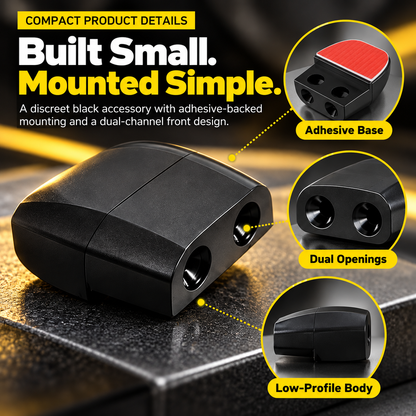 🚗🦌 Wind-Activated Deer Warning Whistles 🌬️🔊 | 4/8 PCS Wildlife Alert Car Accessories 🛡️✨ | Easy Stick-On Installation 🔧🚙 | For Cars, Trucks, SUVs, RVs & Motorcycles 🛻🏍️