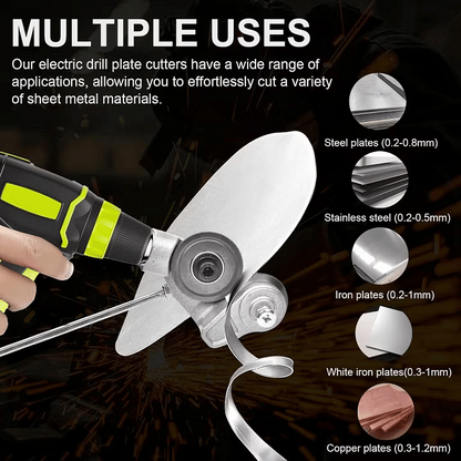 🛠️✂️ Sheet Metal Cutter Drill Attachment ⚡🔩 — Product image 6