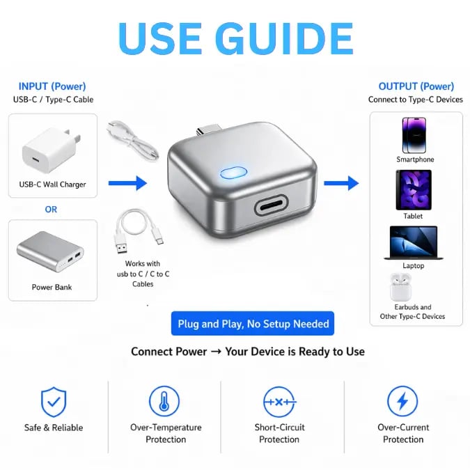 🔥 Limited Time Offer🔥140W Auto-Eject Battery Guard – Charge Fast, Disconnect Smarter