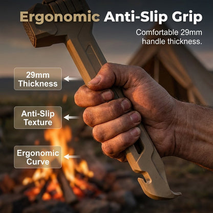 🔨⛺The All-in-One Camping Hammer with 8 Stakes