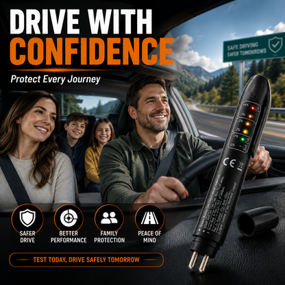 🚗 Portable Brake‐Fluid Tester Pen for DOT 3 / DOT 4 / DOT5.1
