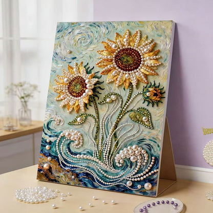 ⚡️Buy 2 Free Shipping🏰✨DIY Castle Pearl Painting Kit – Create Sparkling Wall Art at Home