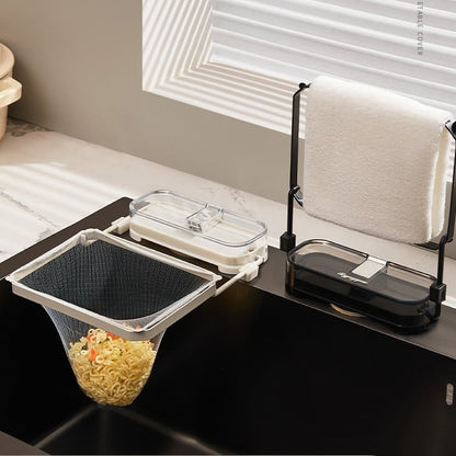 🔥 Limited Time Offer|Foldable Suction Cup Sink Strainer with 50 Filter Bags