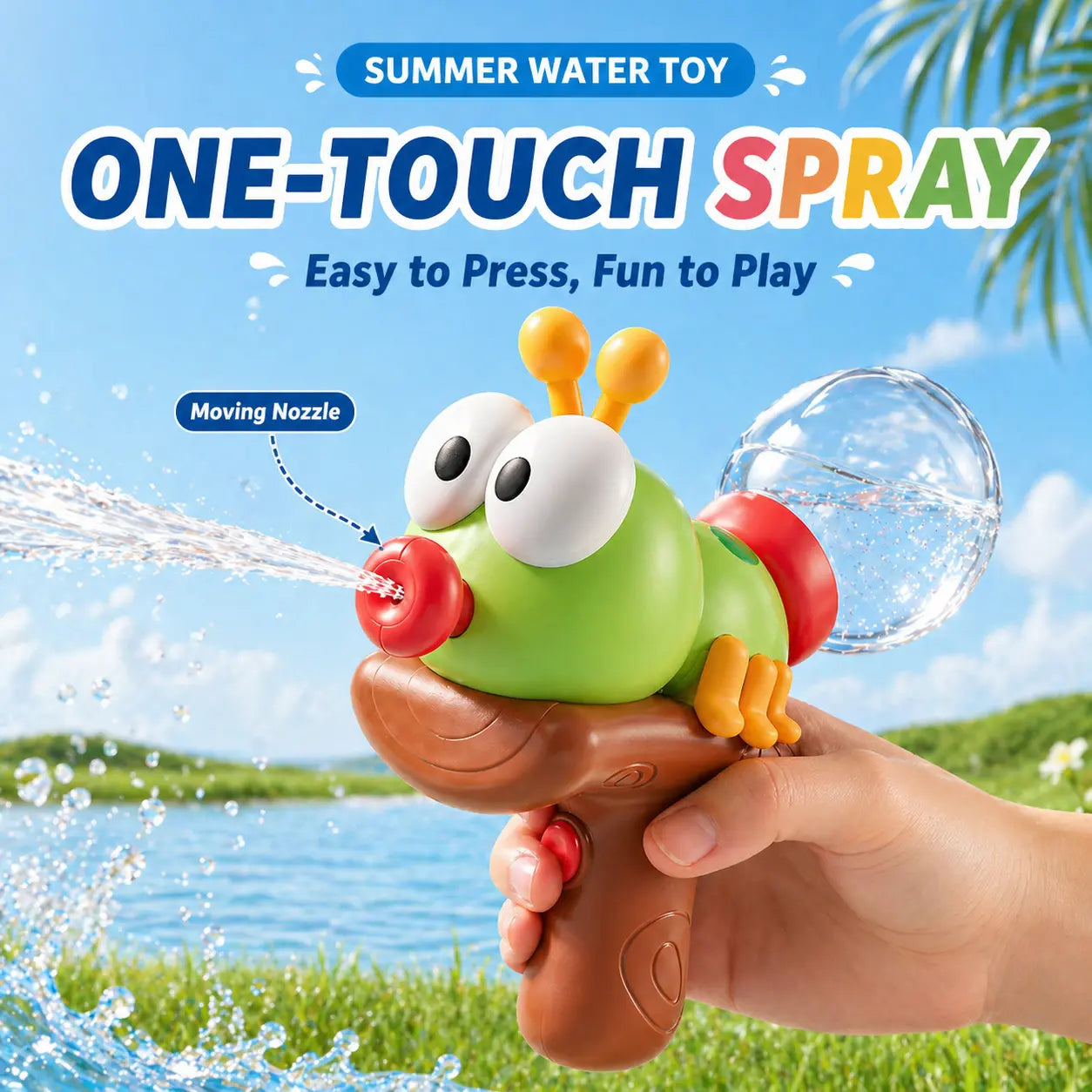 🔫☀️Electric Water Blasterfor KidsICute SummerPool & Beach Toy