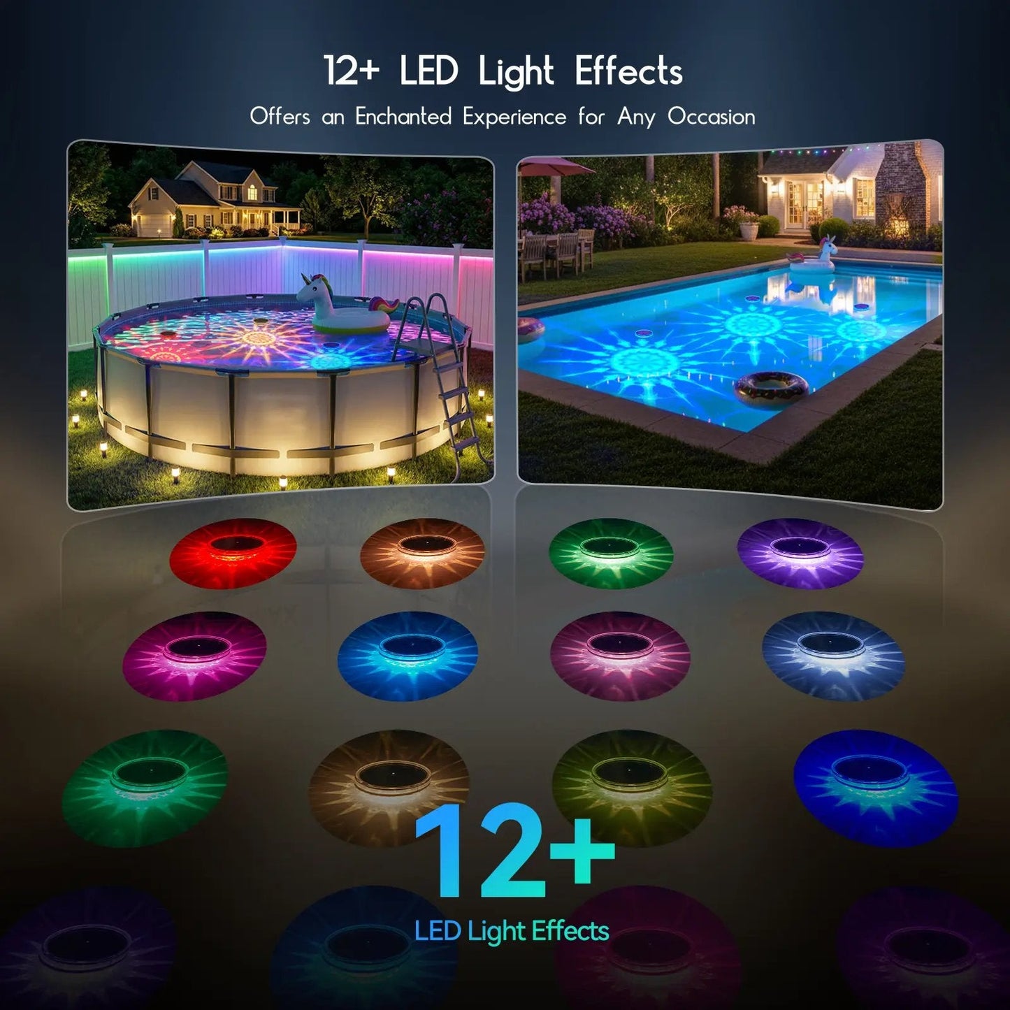 Solar Floating Pool Lights
