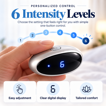 💤Under-Chin Snoring Support Device – Compact 6-Level Adjustable Sleep Accessory