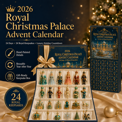 🔥2026 Royal Christmas Palace Luxury Countdown Gift Set