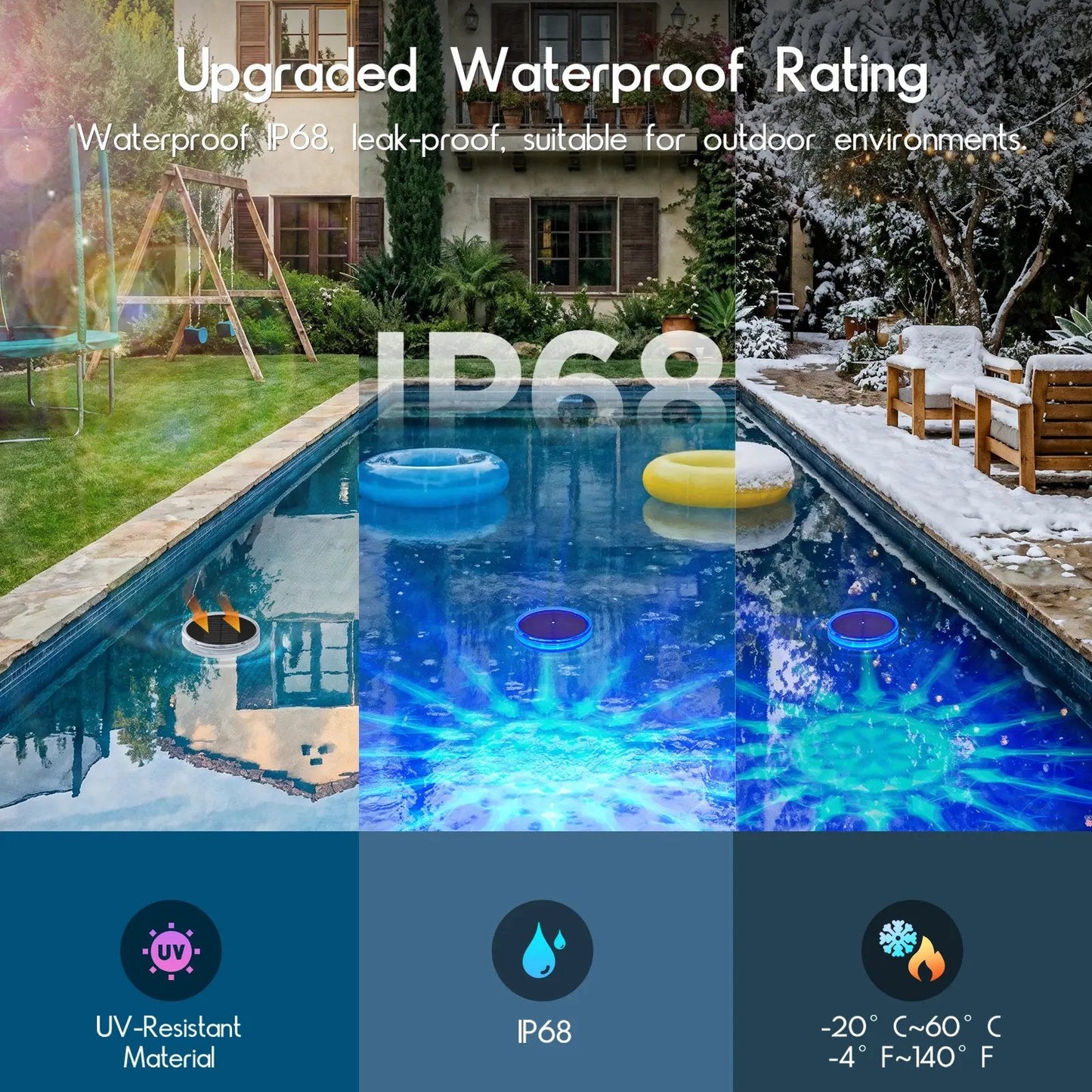 Solar Floating Pool Lights