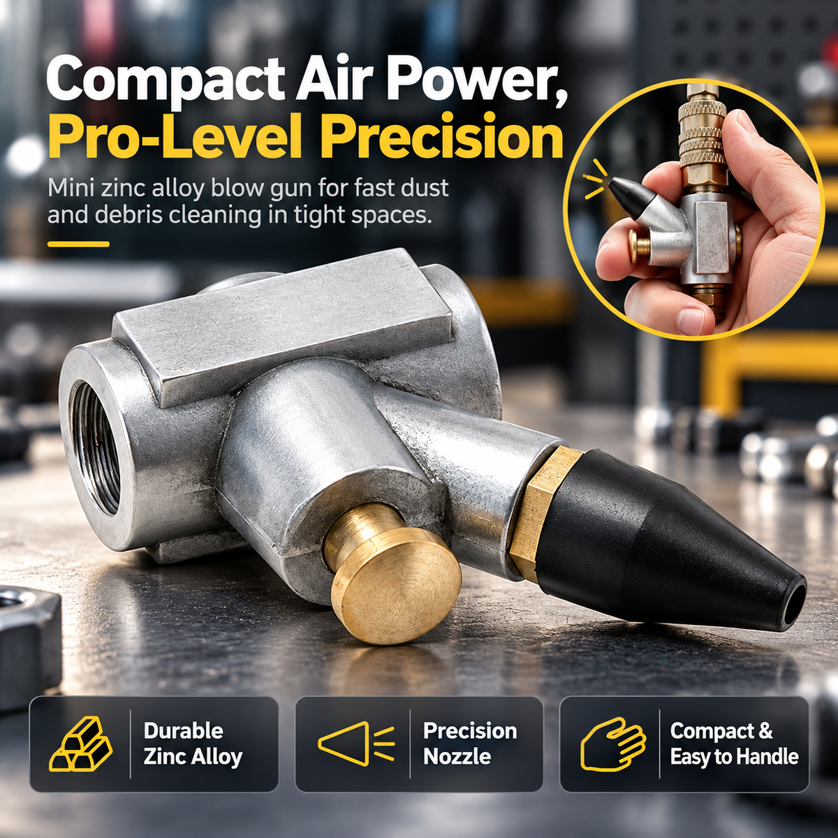 🔧✨ High-Pressure Air Nozzle